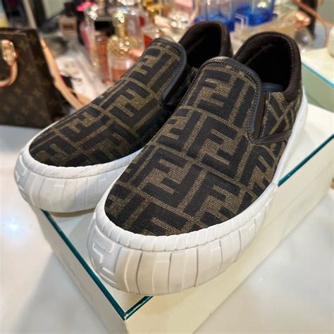 fendi slip on sneakers women|women's Fendi sneakers on sale.